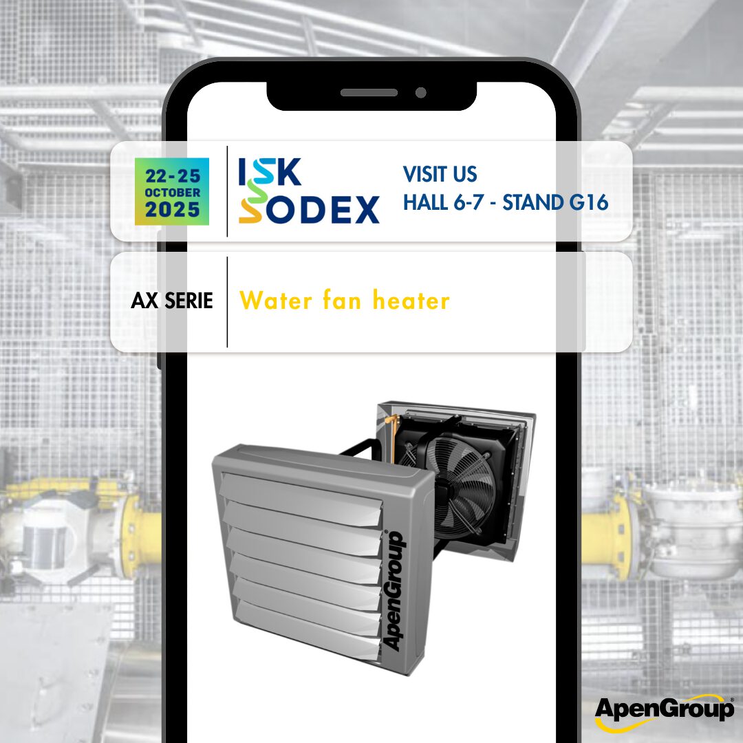 AX Water Fan Heaters Series at ISK SODEX 2025