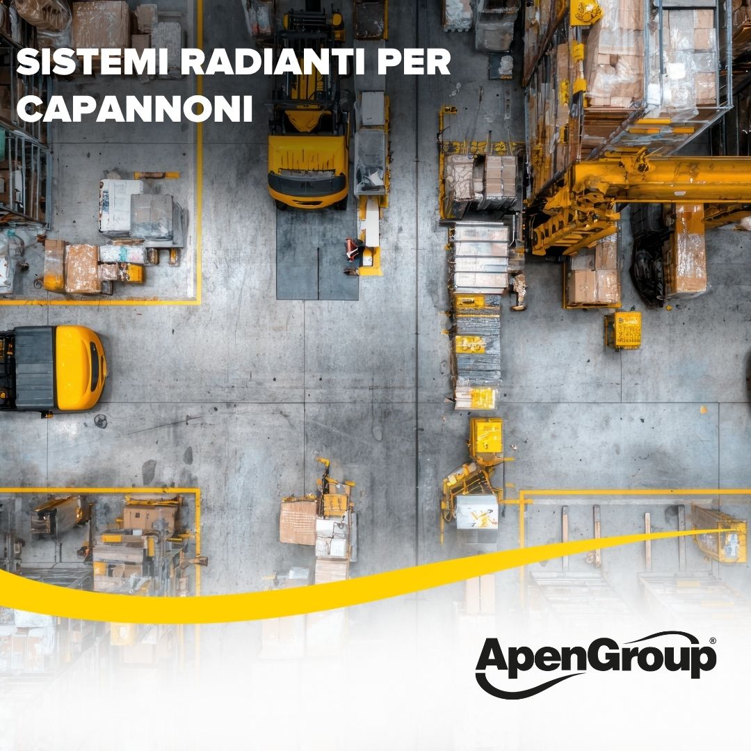 Sistemi Radianti e Impianti Ibridi per il Riscaldamento di Capannoni Industriali