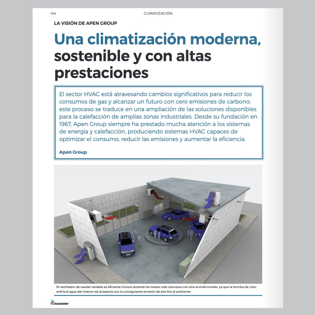 Read on “El Instalador” an article about our LKH Hybrid Warm Air Heater