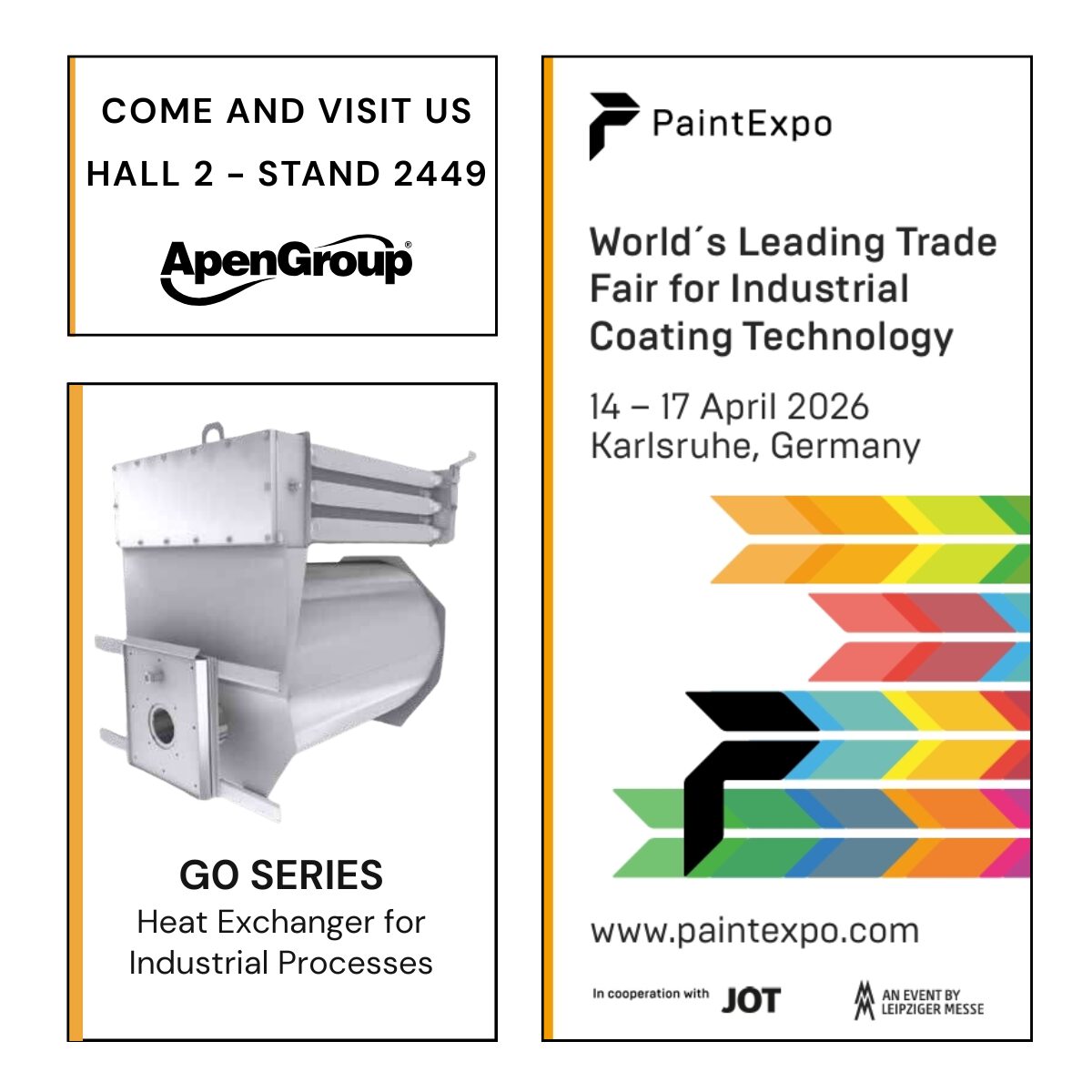G0 Heat Exchanger for Industrial Processes